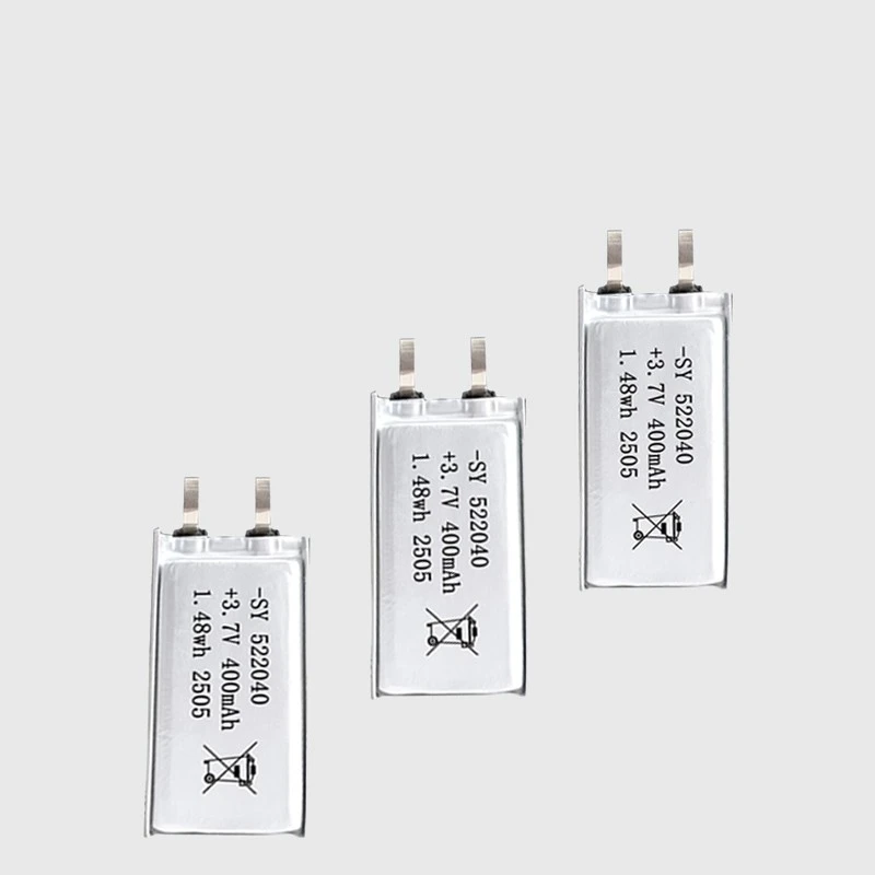 400mah Polymer Lithium Ion Battery